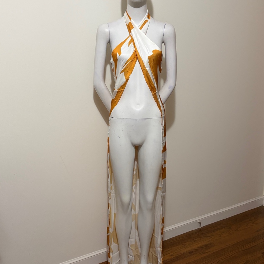 Blithe La Elena Abstract Pattern Maxi Top Size S - image 3